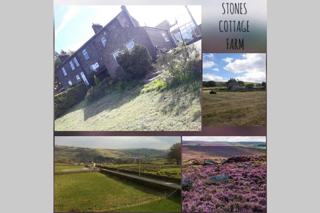 Stones Cottage Farm, Nr Haworth, Family Friendly, Work Friendly, Gaming Barn, Crafting, Free Wifi, Free Parking, Ev Point Oxenhope Buitenkant foto